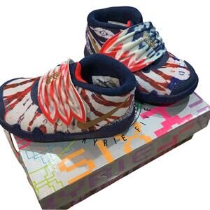 Nike Kybrid S2 Tie Dye USA, 6C  Easy On Sneakers USA Patriotic July 4 w/ box EUC